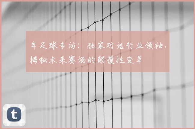 年足球专访：独家对话行业领袖，揭秘未来赛场的颠覆性变革